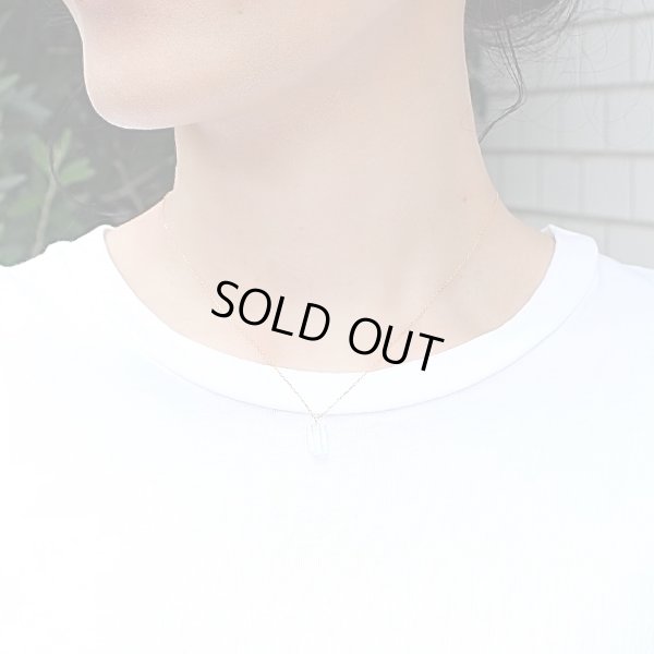 画像10: 【晶】アクアマリン（原石）ネックレスチャーム K18YG（イエローゴールド） No.4