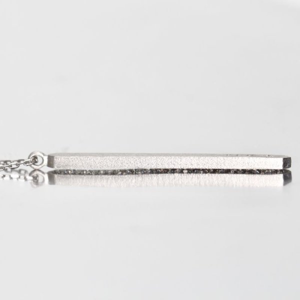 画像8: 【クリスタル】クリスタルダイヤモンドバー ネックレスチャーム Pt950h 