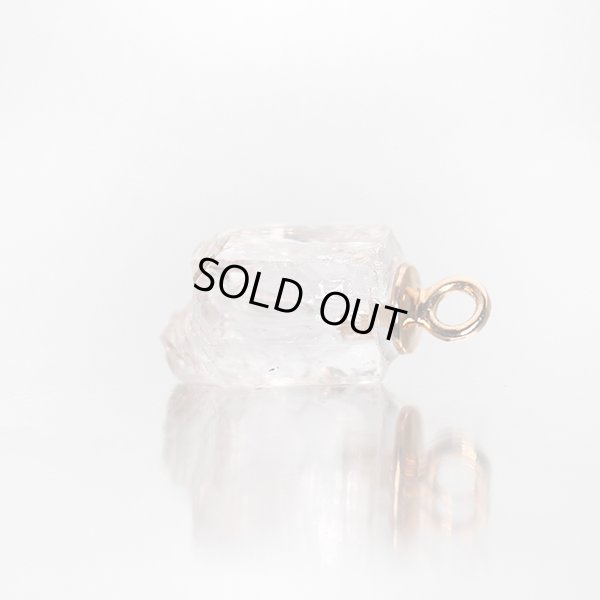 画像7: 【晶】インペリアルトパーズ（原石）ネックレスチャーム K18RPG（ピンクゴールド） No.1